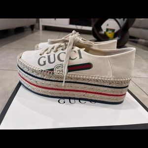 Brand new Gucci espadrilles.
